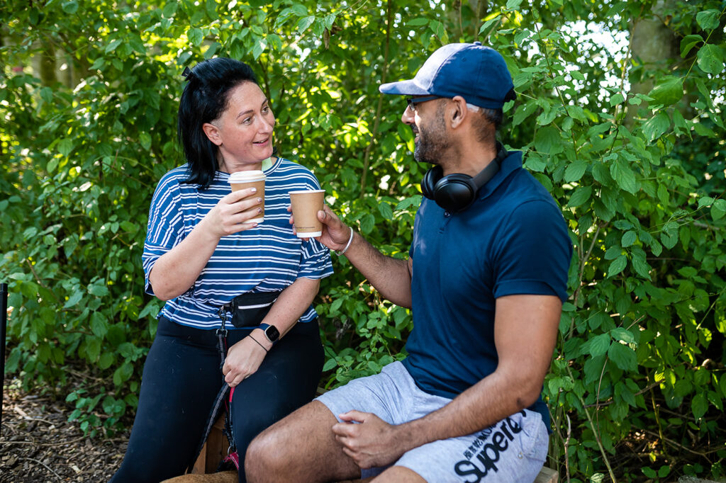 Riverbank Coffee guests